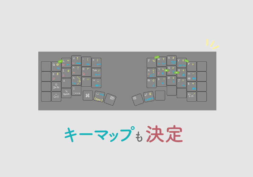 【自作キーボード】torabo-tsuki（M）のキーマップ考